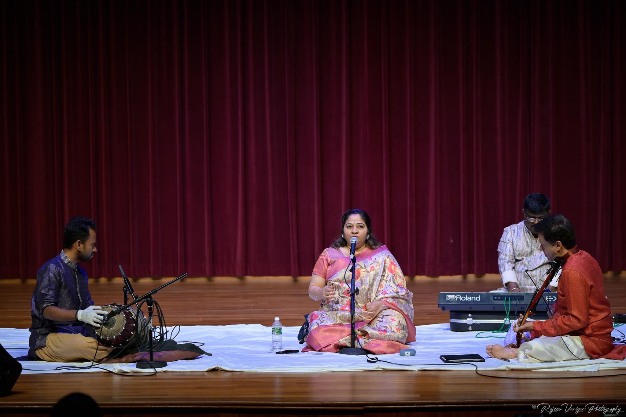 Performance along with Sangeetha Kalanidhi Dr S Sowmya and Sri Embar Kannan and Sri Praveen Sparsh