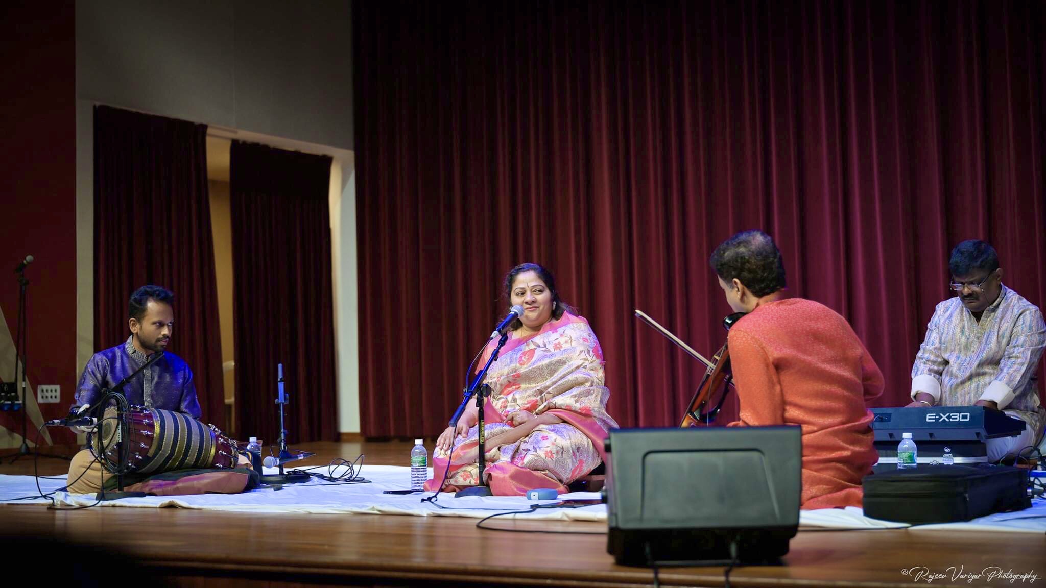 Performance along with Sangeetha Kalanidhi Dr S Sowmya and Sri Embar Kannan